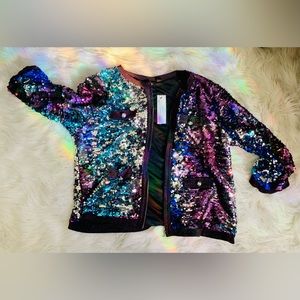 Michael Simon four color sequin jacket